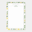 Search for lemon post it notes Citrus