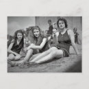 Search for vintage bathing suits postcards Women