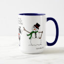 Search for funny snowman cartoon mugs Winter