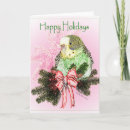 Search for budgie christmas cards Parakeet