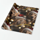 Search for puppies wrapping paper Merry christmas