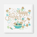Search for decorated easter egg magnets Cute easter bunnies