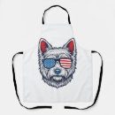 Search for dog vector aprons Americanflagshirt