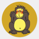 Search for funny gorilla stickers Zoo
