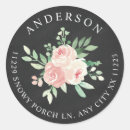 Search for pink return address stickers Bridal shower