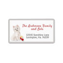 Search for westies return address labels Pet