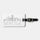 Search for seattle luggage tags Silhouette