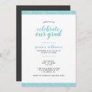 Search for turquoise graduation invitations Trendy