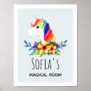 Search for unicorn room decor posters Fairytale