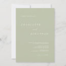 Search for modern romantic wedding invitations Minimalist