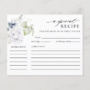 Search for blue recipe cards Calligraphy