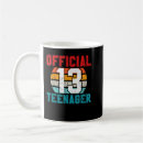 Search for 13 birthday mugs Boys