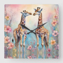 Search for giraffe clocks Flowers