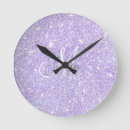 Search for girly clocks Glitter