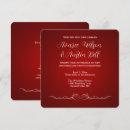Search for glossy invitations Red