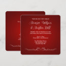 Search for ruby red wedding invitations Simple