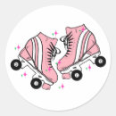 Search for vintage skate stickers Roller skating party