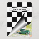 Search for old car invitations Retirement