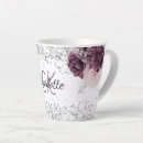 Search for silver monogram mugs Elegant