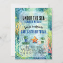 Search for sea animal party invitations Shark