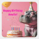Search for hippo stickers Birthday