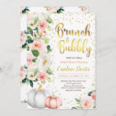 Search for fall bridal brunch invitations Pumpkin