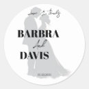 Search for couple silhouette stickers Black and white