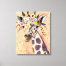 Search for giraffe print canvas prints Zoo