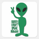 Search for humanities stickers Alien