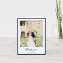 Search for navy blue thank you cards Elegant
