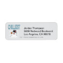 Search for frosty the snowman return address labels Snowflakes