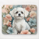 Search for maltese mouse mats White