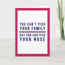 Search for picking cards Nose picker