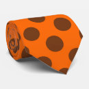 Search for orange dot ties Brown