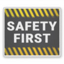 Search for danger warning signs Safety