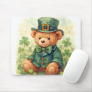 Search for cute shamrock mouse mats Irish