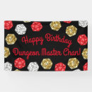Search for red and gold banners Birthday