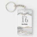Search for faux marble key rings Gemstone