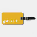 Search for yellow luggage tags Minimalist