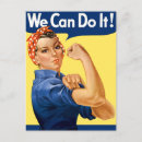 Search for womens work postcards Rosie the riveter