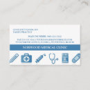 Search for medical hospital appointment cards Physician
