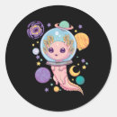 Search for kawaii space stickers Axolotl