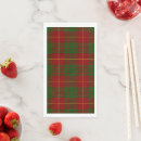 Search for plaid christmas napkins Red