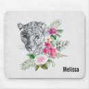 Search for white leopard mouse mats Safari