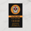 Search for sugar skull business cards Tattoo