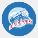 Search for train party stickers The polar express