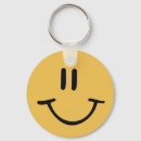 Search for happy face key rings Yellow