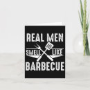 Search for real men cards Barbecue