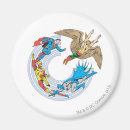 Search for super hero magnets Justice league logo
