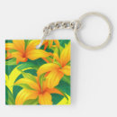 Search for tropical flowers key rings Colourful